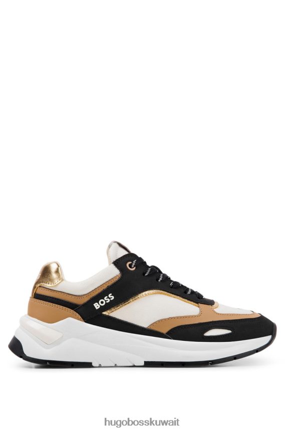 4TFNJN871 أسود Hugo Boss حذاء رياضي سكايلر 50477949 أسود