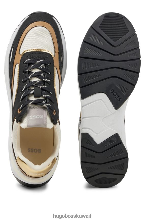 4TFNJN871 أسود Hugo Boss حذاء رياضي سكايلر 50477949 أسود