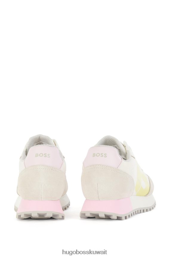 4TFNJN876 أبيض Hugo Boss أحذية باركور 50474466 بيضاء