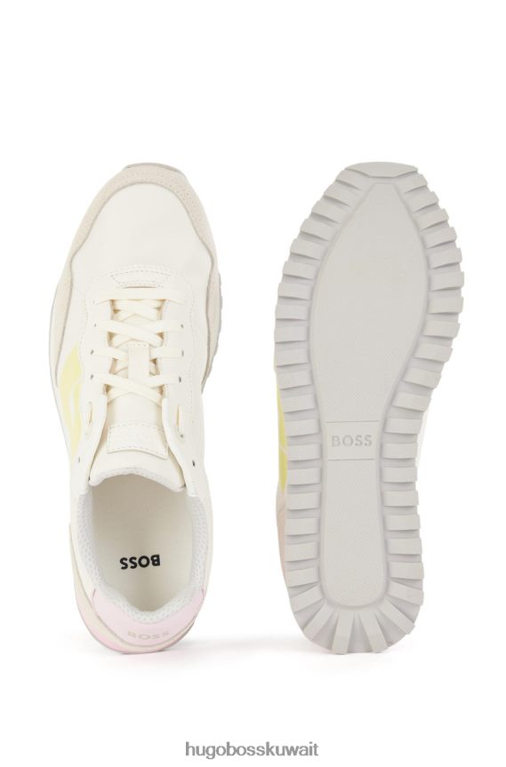 4TFNJN876 أبيض Hugo Boss أحذية باركور 50474466 بيضاء