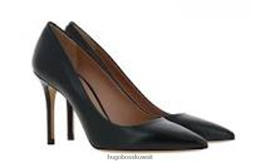 4TFNJN878 أسود Hugo Boss مضخة إيدي للنساء - 50413146 باللون الأسود