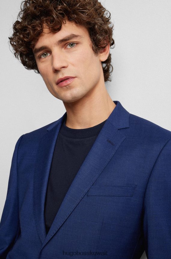 4TFNJN87 أزرق Hugo Boss بدلة ح ضخمة 50468911 أزرق