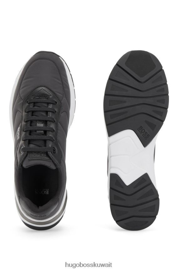 4TFNJN880 أسود/زيتوني Hugo Boss حذاء رياضي سكايلر 50459722 أسود