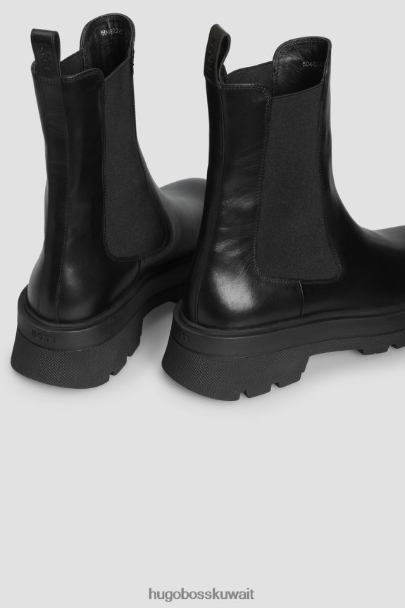4TFNJN881 أسود Hugo Boss حذاء تشيلسي دينوري 50462206 أسود