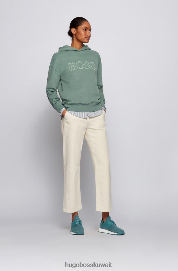 4TFNJN884 أبيض/أخضر فاتح/رمادي فاتح/أحمر Hugo Boss المدربين التيتانيوم 50413169 الأبيض