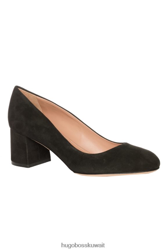 4TFNJN885 أسود Hugo Boss هوغو كعب مضخة تايلور 50397790 أسود