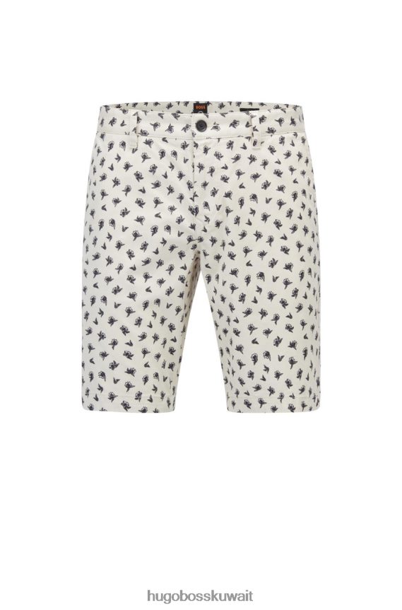 4TFNJN89 أبيض Hugo Boss شورت سكينو S 50467079 أبيض