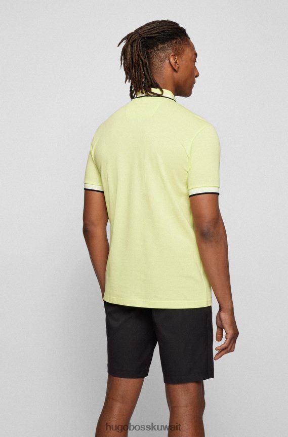 4TFNJN94 أخضر فاتح/أزرق فاتح/وردي ساطع/وردي فاتح/أحمر/وردي فاتح/أسود/وردي داكن/بيج فاتح/رمادي غامق/أزرق داكن Hugo Boss بولو بادي 50468983 أخضر فاتح